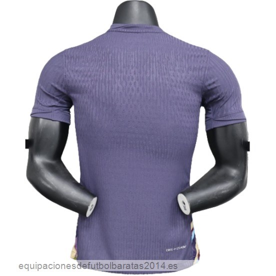 Nuevo Tailandia 2ª Jugadores Camiseta Inglaterra 2024 Purpura Baratas
